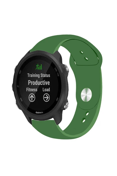 KRETON KRETON Garmin Forerunner 245 / 245 Music Ile Uyumlu Yumuşak Dokulu Silikon Kordon Kayış (20MM) ürün görseli 1