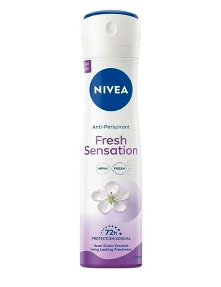 Nivea Fresh Sensation Kadın Sprey Deodorant 150 ml ürün görseli 1