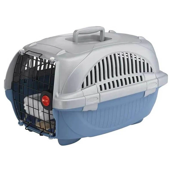 Ferplast Atlas Deluxe 10 Kedi Ve Köpek Taşıma Çantası Mavi ürün görseli 1