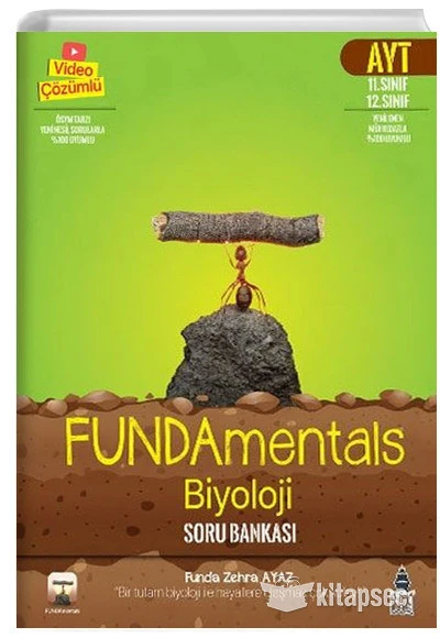 AYT Biyoloji Fundamentals Soru Bankası Tonguç Akademi ürün görseli 1
