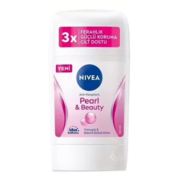 Nivea Women Pearl & Beauty Stick Deodorant 50 ml ürün görseli 1