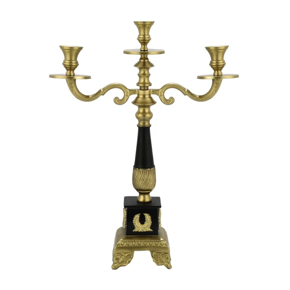 GOLD DEKORATİF ŞAMDAN 13*40*53 CM AK.IU0427 ürün görseli 1