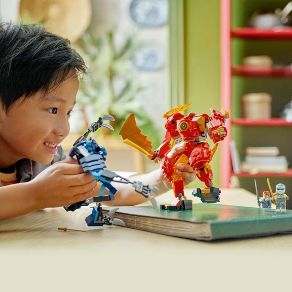 LEGO 71808 NINJAGO® Kai'nin Ateş Elementi Robotu - Resim 8
