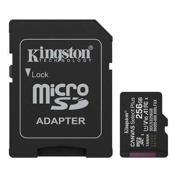 256GB Canvas Select Plus Gen.3 MicroSDXC Hafıza Kartı SDCS3/256 ürün görseli 1