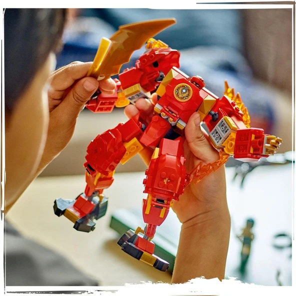 LEGO 71808 NINJAGO® Kai'nin Ateş Elementi Robotu - Resim 3