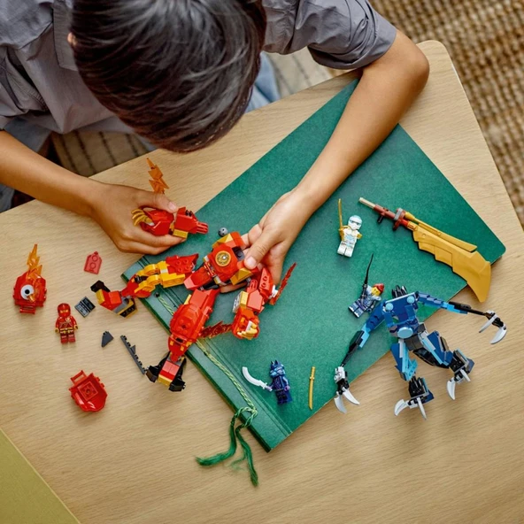 LEGO 71808 NINJAGO® Kai'nin Ateş Elementi Robotu - Resim 9
