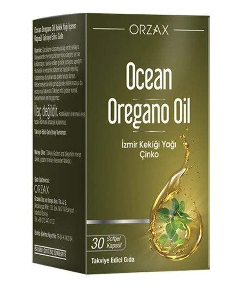 Ocean Oregano Oil 30 Kapsül ürün görseli 1