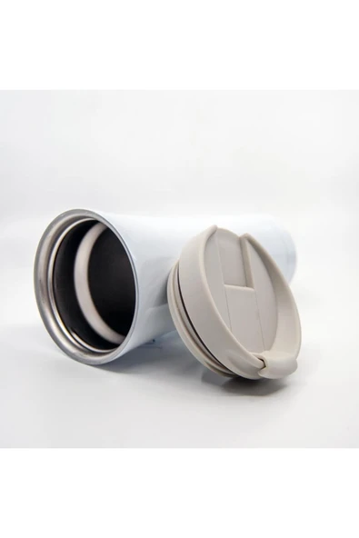 Thermohis 5534C ÇELİK TERMOS BARDAK LACİVERT - Resim 2