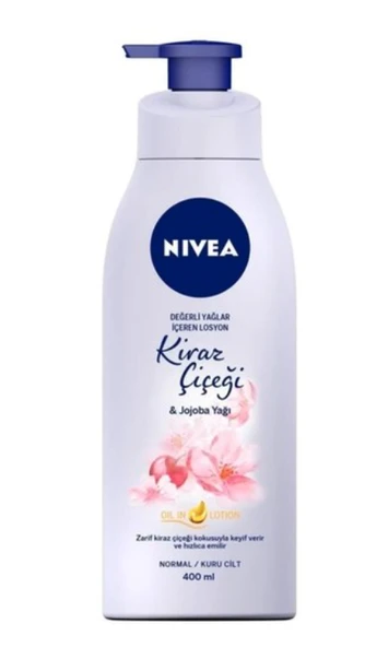 Nivea Body Losyon Kiraz & Jojoba Yağı 400 ml ürün görseli 1