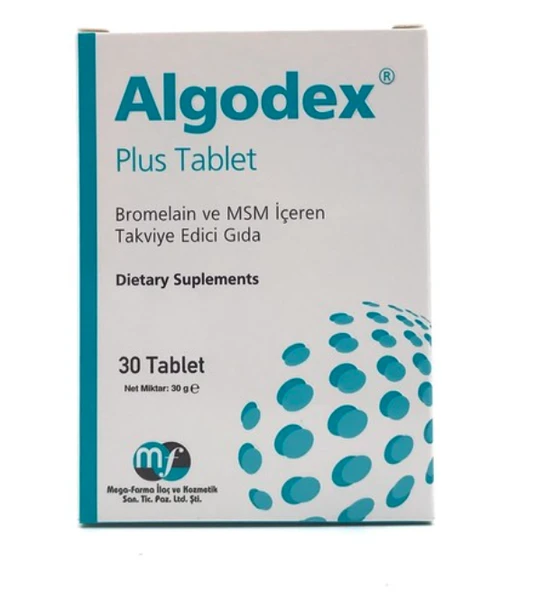 Algodex Plus 30 Tablet ürün görseli 1
