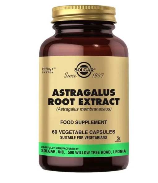 Solgar Astragalus Root 60 Kapsül ürün görseli 1