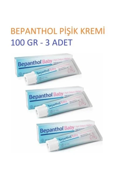 BEPANTHOL Bepanthol Baby Pişik Kremi Pişik Önleyici 3 Adet 100 gr ürün görseli 1