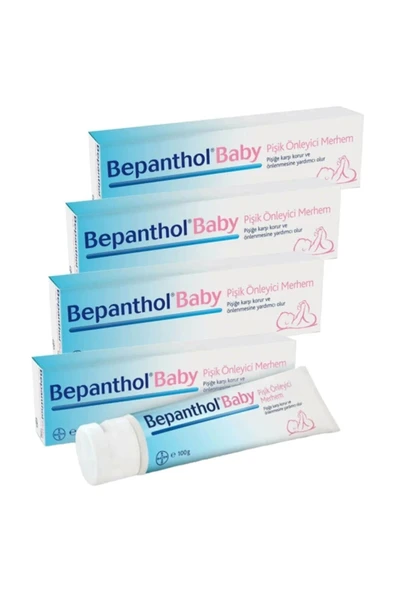 BEPANTHOL Bepanthol Baby Pişik Önleyici Merhem 100 gr 4 Adet ürün görseli 1