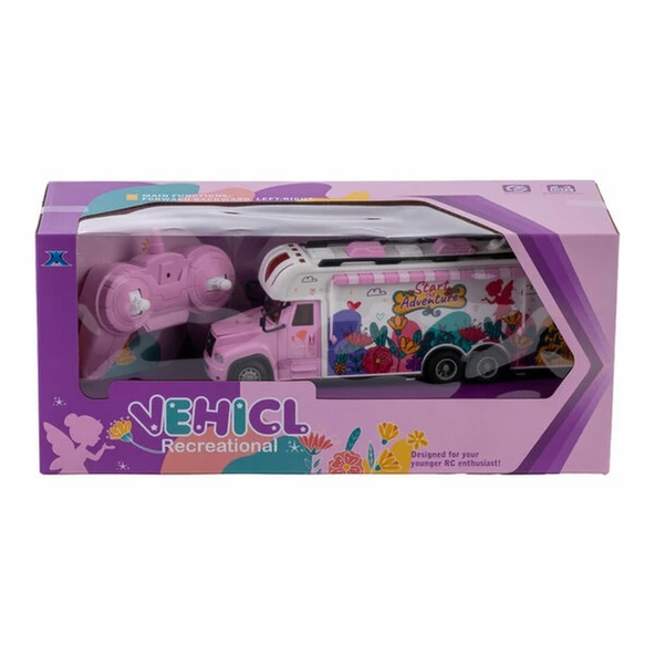 Uzaktan Kumandalı Pembe Karavan - Resim 3