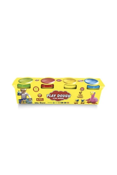 Oyun Hamuru - 4 Renk Mini Set (2 Adet) ürün görseli 1