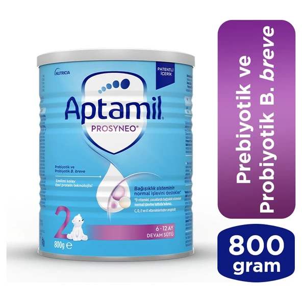 Aptamil Prosyneo 2 Prebiyotikli Probiyotikli Devam Sütü 800 gr ürün görseli 1