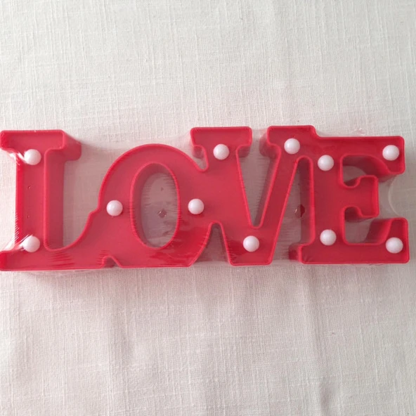 Love Temalı Lamba - Resim 3
