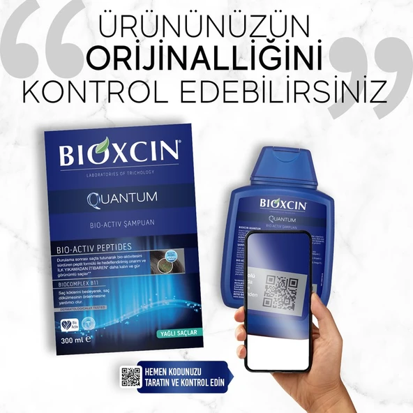 Bioxcin Quantum Bio-Activ Şampuan Yağlı Saçlar 3 Al 2 Öde - Resim 2