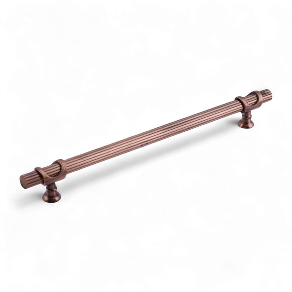 Arsin Çizgili Soft Antik Bakır 224 mm Metal Mobilya Çekmece Dolap Kapak Kulpu Dayanıklı Kulpları ürün görseli 1