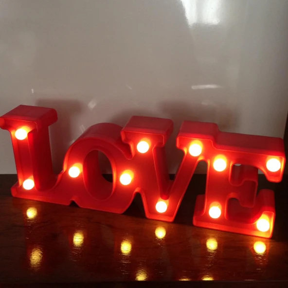 Love Temalı Lamba ürün görseli 1