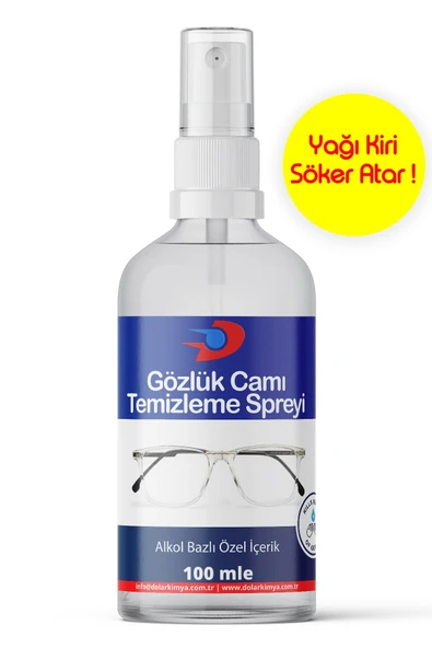 Gözlük Camı Temizleme Spreyi (Antistatik) - 100 mL ürün görseli 1