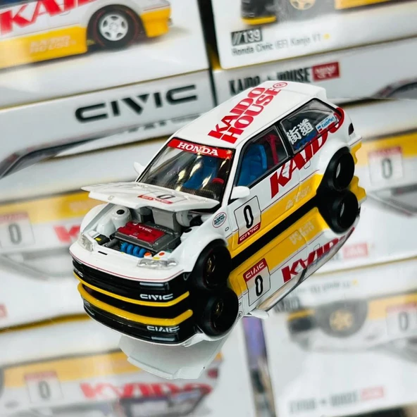 PTTAVM: Mini GT 139 Kaido House Honda Civic (EF) Kanjo V1 1/64