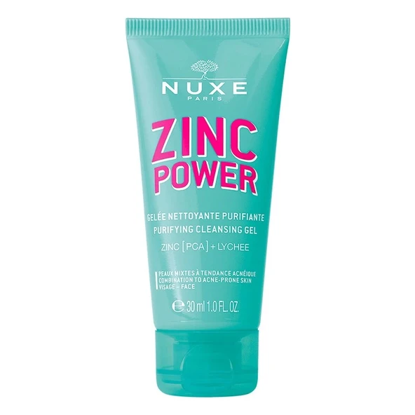 Nuxe Zinc Power Arındırıcı Temizleme Jeli (Karma ve Yağlı) 150 ml ürün görseli 1