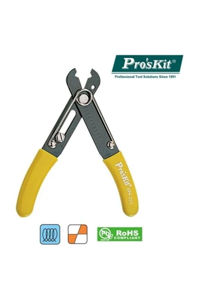 Proskit 6PK-223 Kablo Soyucu / Kesici ürün görseli 1