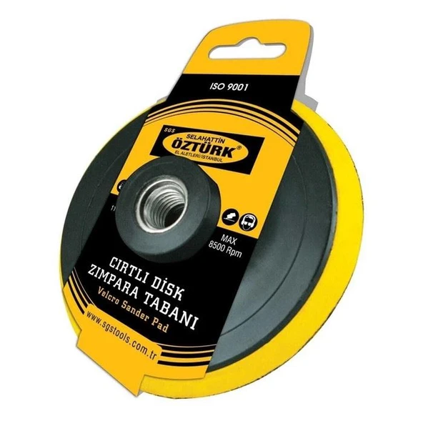 SGS 285 Deliksiz Cırtlı Zımpara Pedi 115mm ürün görseli 1