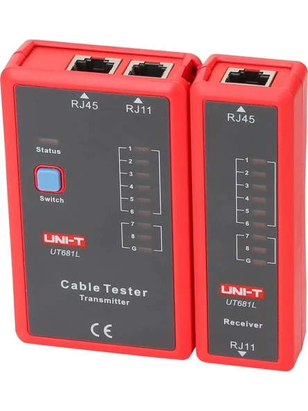 UNİT UT681L Network Kablo Test Cihaz RJ45 / RJ11 ürün görseli 1