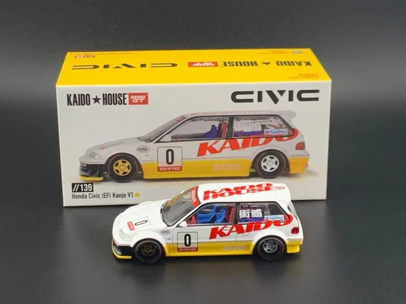 PTTAVM: Mini GT 139 Kaido House Honda Civic (EF) Kanjo V1 1/64