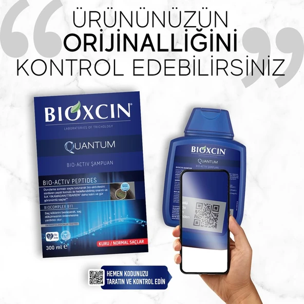 Bioxcin Quantum Kuru ve Normal Saçlar İçin Şampuan (3 al 2 öde) - Resim 3