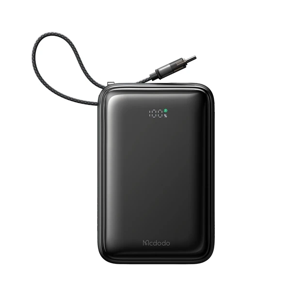 Mcdodo MC-6370 20000mAh 65W Dahili Kablolu Powerbank ürün görseli 1