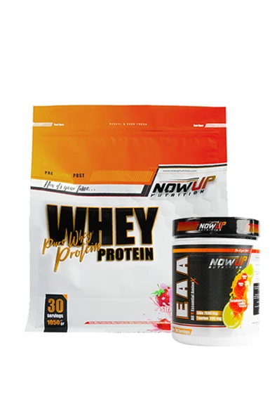 NOWUP NUTRITION Whey Protein & Eaa Paketi – Kas Gelişimi Ve Performans Artışı ürün görseli 1