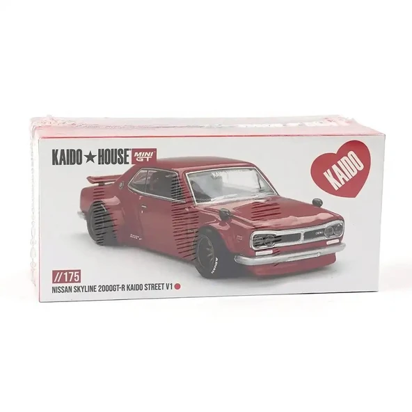 PTTAVM: Mini GT 175 Nissan Skyline 2000GT-R Kaido Street V1 1/64