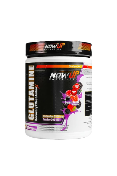 NOWUP NUTRITION Glutamine 360 gr | Orman Meyveli | Kas Onarımı Ve Dayanıklılık Desteği | 60 Servis ürün görseli 1