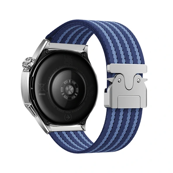 Huawei GT2 46mm Uyumlu-133 22mm Naylon Kumaş Hasır Örgülü Kordon ürün görseli 1