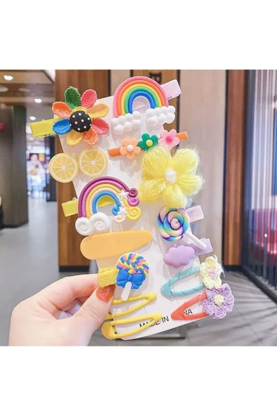 Batu kız bebek ve çocuk toka seti ürün görseli 1