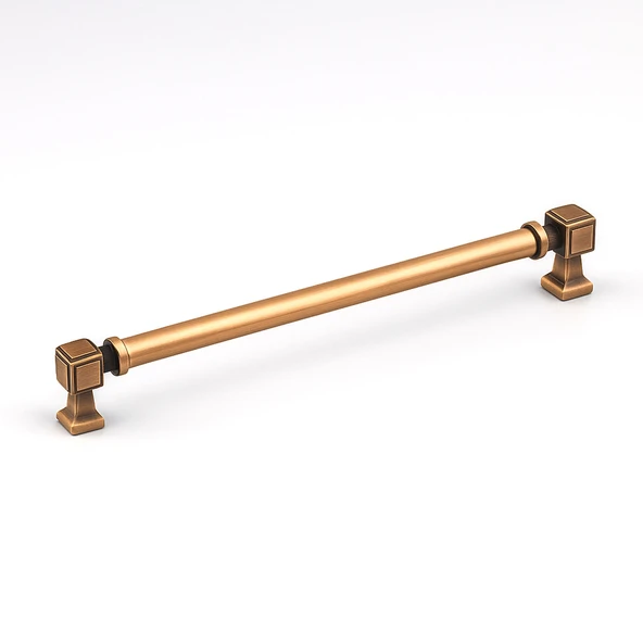 Talas Düz 224 mm Soft Antik Metal Kulp Mobilya Çekmece Dolap Kapak Kulpu Dayanıklı Kulbu Kulpları ürün görseli 1
