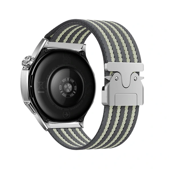 Huawei Watch GT 3 42mm Uyumlu-133 22mm Naylon Kumaş Hasır Örgülü Kordon ürün görseli 1