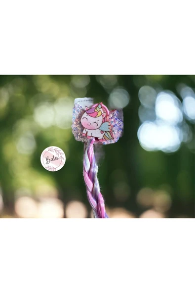 BATU GİYİM unicorn lastik toka ürün görseli 1