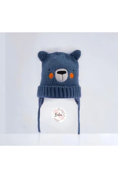 BATU GİYİM ERKEK BEBEK BERE - Resim 4