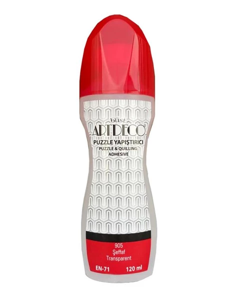 Artdeco Süngerli Şeffaf Puzzle Yapıştırıcı 120ml ürün görseli 1