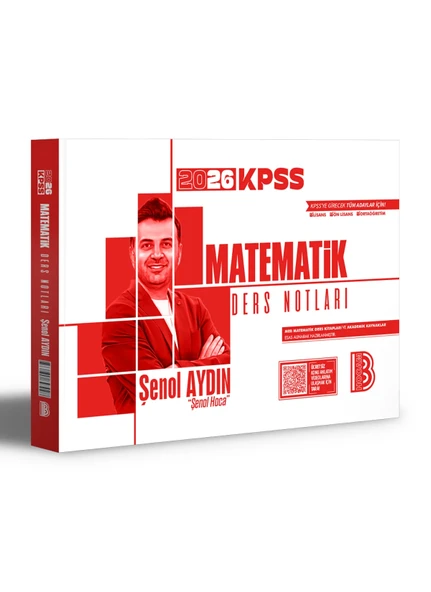 2026 Kpss Matematik Ders Notları Şenol Aydın Benim hocam ürün görseli 1