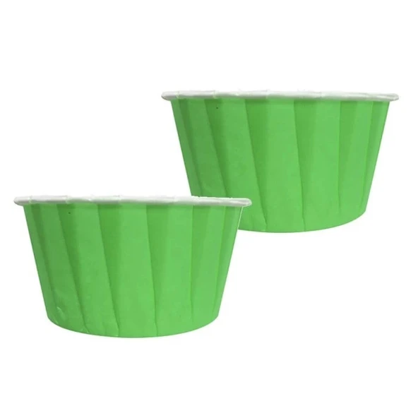 Kafem Yeşil  Muffin Kek Kapsülü 50 Li - K09 ürün görseli 1