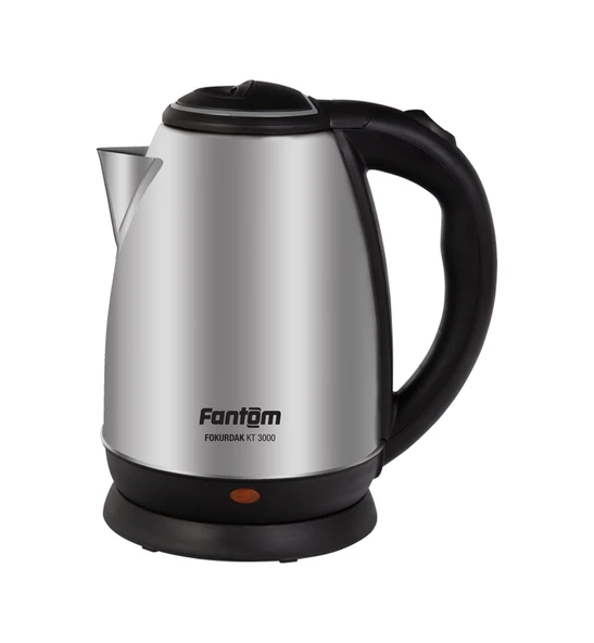 Fantom KT 3000 Fokurdak 1800 ML Paslanmaz Çelik Su Isıtıcı Gri ürün görseli 1