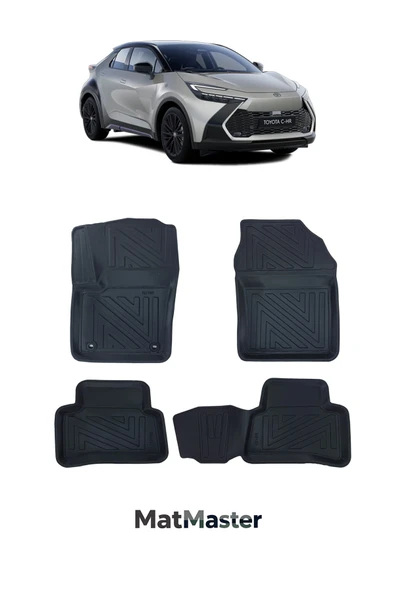 MatMaster Toyota C-HR 2025 Model 5d Premium Ekstra Havuzlu Paspas ürün görseli 1