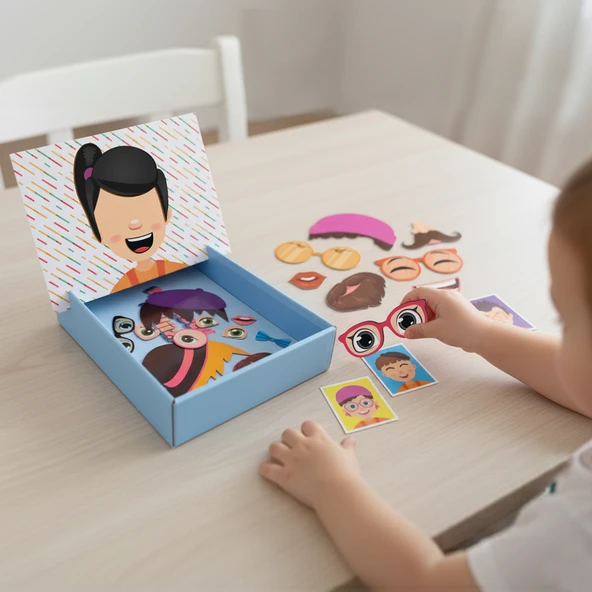 Funcy MAGNETİK FACEMİX KUTU OYUNU - Resim 2