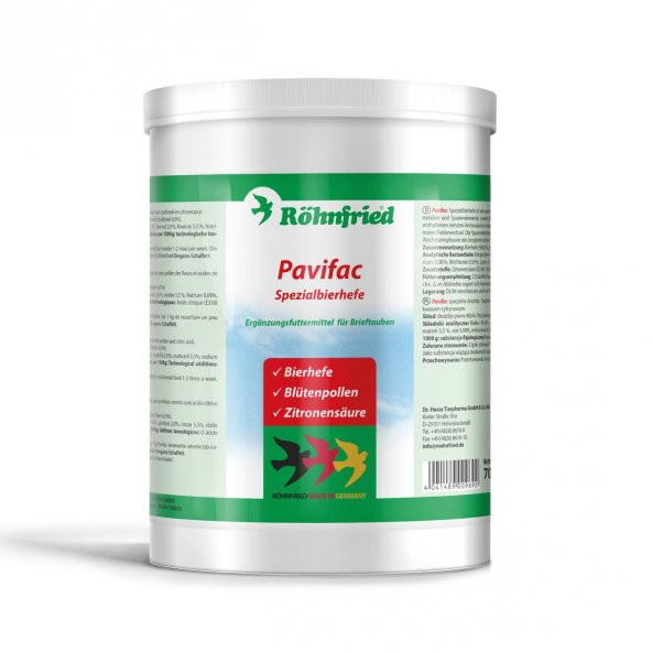 Röhnfried Pavifac Polenli Bira Mayası 700 gr ürün görseli 1