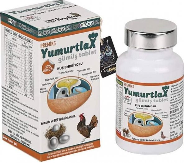 YUMURTLAX KISIRLIK ÖNLEYICI VITAMIN TABLET ürün görseli 1